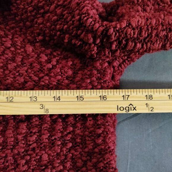 Liz Claiborne Women S Chunk Cowl Neck Long Sleeve Acrylic Blend Academia Sweater - Picture 7 of 8